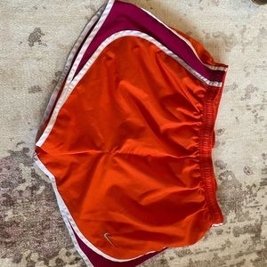 Orange Nike Shorts